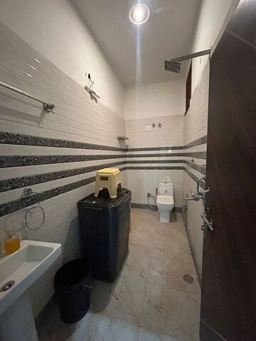 Attached Bathroom in 3.5 BHK Builder Floor at Chattarpur – for Sale