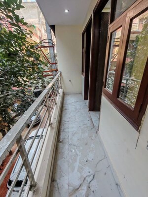 Balcony in 3.5 BHK Builder Floor at Chattarpur – for Sale