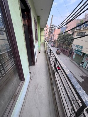 Balcony in 2.5 BHK Builder Floor at Chattarpur – for Rent