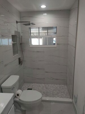 Bathroom in  Pg at Vineet Khand – for Rent