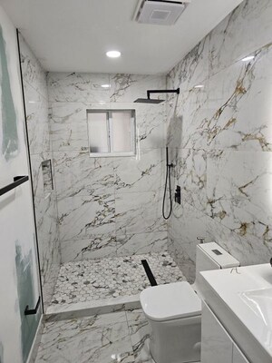 Bathroom in  Pg at Vibhuti Khand – for Rent