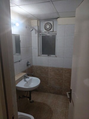 Bathroom in 3 BHK Apartment at Sam Palm Olympia Phase II, Sector 16c Greater Noida – for Rent