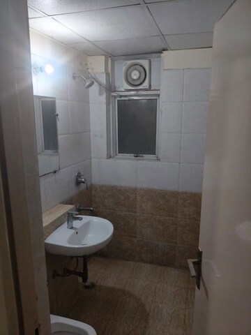 Bathroom in 3 BHK Apartment at Sam Palm Olympia Phase II, Sector 16c Greater Noida – for Rent