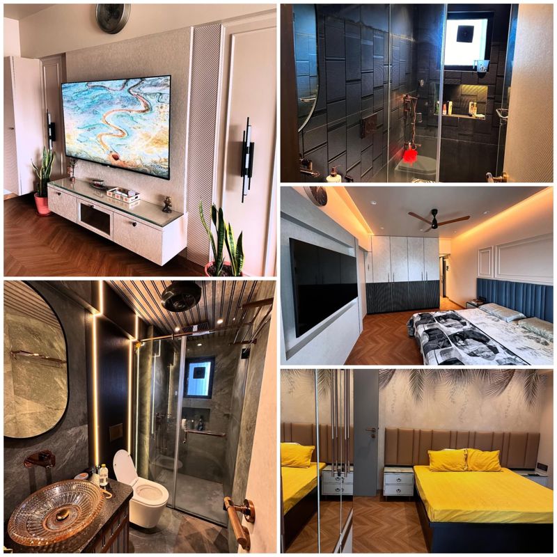 2 BHK + Pooja Room 1000 Sq.Ft. Apartment in K Raheja Raheja Classique