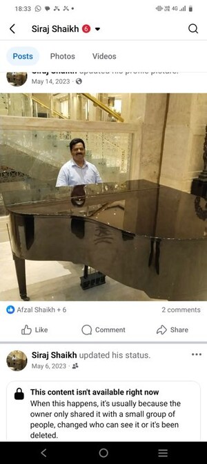 Team Area in 1.5 BHK Apartment at Suraj Vastu, Somwar Peth – for Rent