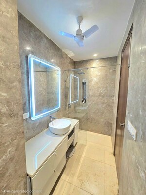 Kitchen in 4 BHK Builder Floor at Ansal API Esencia, Sector 67 – for Sale