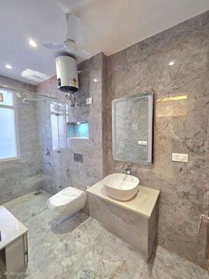 Bathroom in 4 BHK Builder Floor at Ansal API Esencia, Sector 67 – for Sale