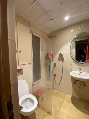 Attached Bathroom in 1 BHK Apartment at Raheja Interface Heights, Malad West – for Sale