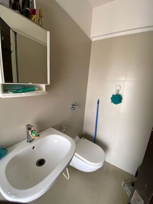 Bathroom in 1 BHK Apartment at K Raheja Interface Heights, Malad West – for Sale