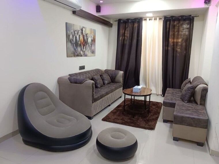 Living Room, raheja-odyssey 4 Bedroom 2245 Sq.Ft. Apartment In Kandivali East Mumbai 9904670