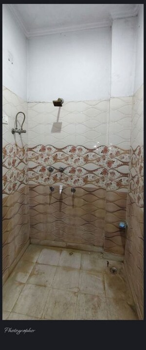 Bathroom in 3 BHK Apartment at Bankey Bihari Aggarwal Heights, Raj Nagar Extension – for Sale
