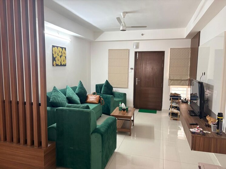 Living Room, my-home-tarkshya 3 Bedroom 2235 Sq.Ft. Apartment In Kokapet Hyderabad 9904631