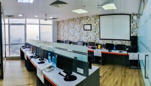 Team Area in  Office Space at Greenscape Cyber One, Vashi Sector 30a – for Rent