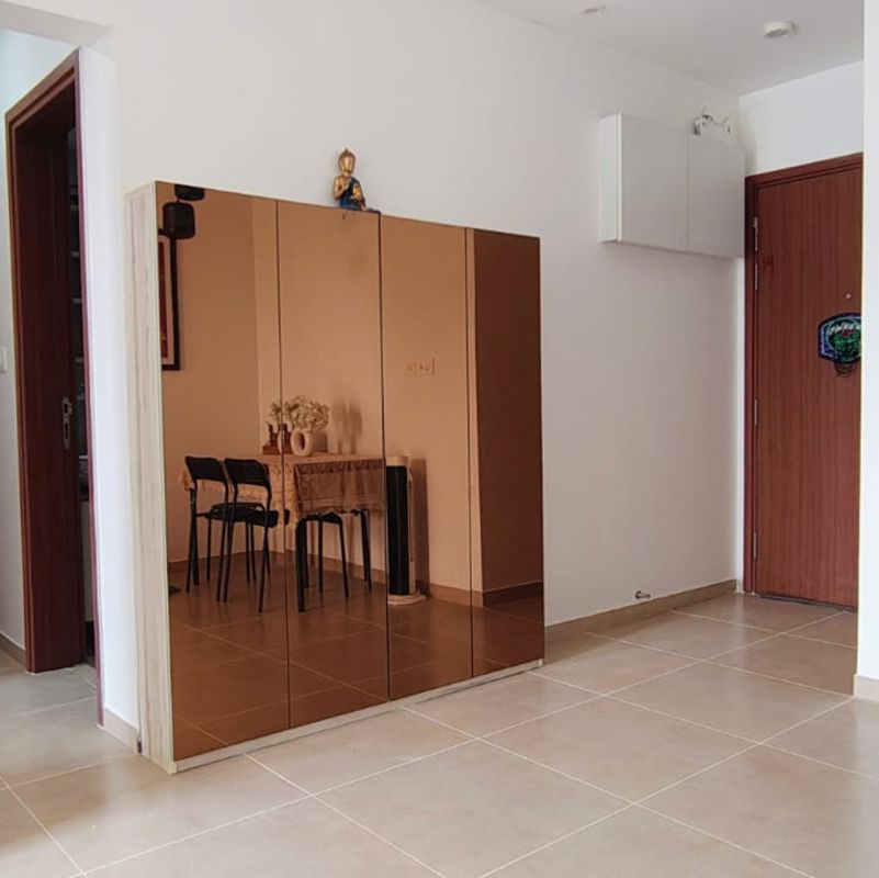 2 BHK + Pooja Room Apartment For Rent in Bhartiya Nikoo Homes Phase 2