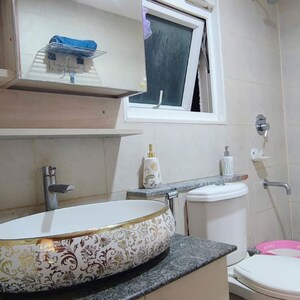 Kitchen in 2 BHK Apartment at Bhartiya Nikoo Homes Phase 2, Kannur – for Rent