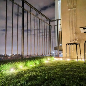 Staircase in 2 BHK Apartment at Bhartiya Nikoo Homes Phase 2, Kannur – for Rent