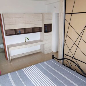 Balcony in 2 BHK Apartment at Bhartiya Nikoo Homes Phase 2, Kannur – for Rent