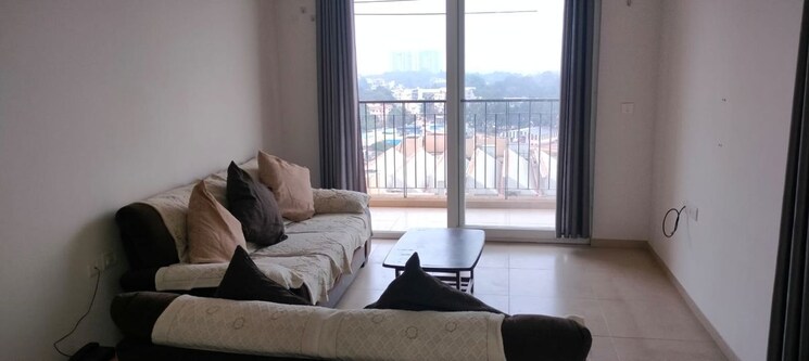 Living Room, bhartiya-nikoo-homes 2.5 Bedroom 1450 Sq.Ft. Apartment In Thanisandra Main Road Bangalore 9904746