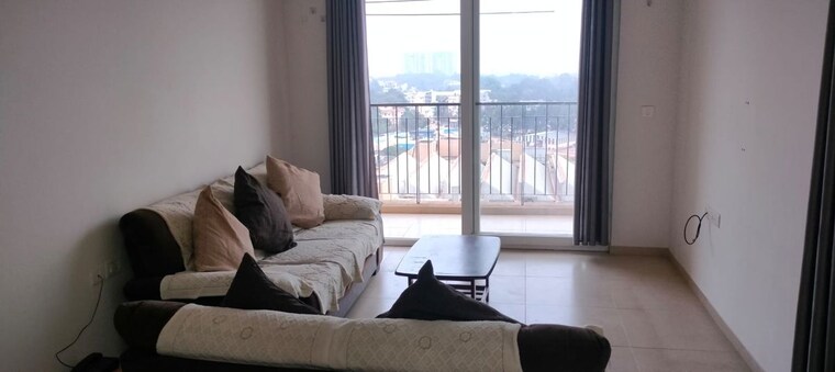 Living Room, bhartiya-nikoo-homes 2.5 Bedroom 1450 Sq.Ft. Apartment In Thanisandra Main Road Bangalore 9904746