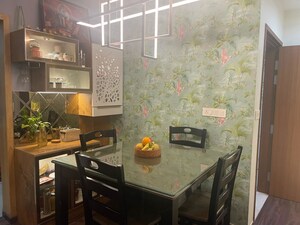 Kitchen in 2.5 BHK Apartment at Bhartiya City Nikoo Homes 4, Thanisandra Main Road – for Rent