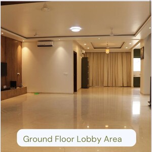 Living Room in 6 BHK Independent House at Sector 4 – for Rent