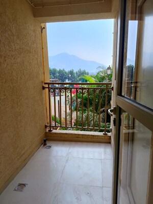 Balcony in 2 BHK Apartment at Hiranandani Fortune City, New Panvel – for Rent
