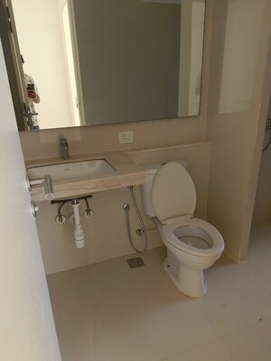 Bathroom in 2 BHK Apartment at Hiranandani Fortune City, New Panvel – for Rent