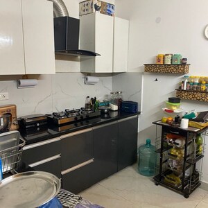 Kitchen in 3 BHK Builder Floor at Mehrauli – for Rent