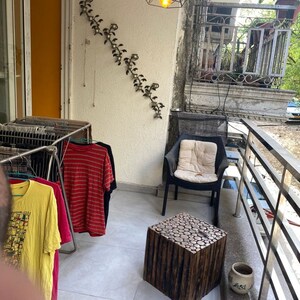 Balcony in 3 BHK Builder Floor at Mehrauli – for Rent