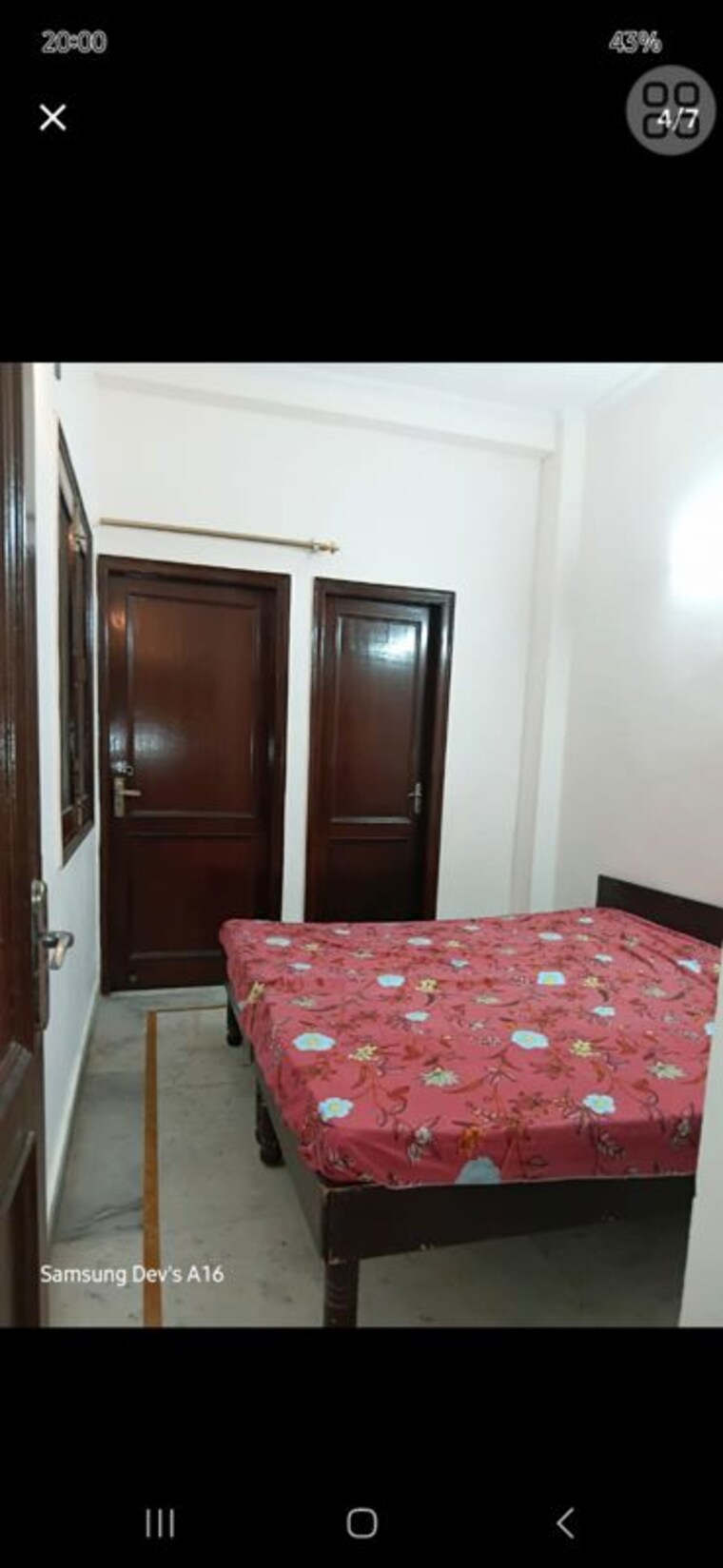Bedroom, malviya nagar 2 Bedroom 100 Sq.Yd. Apartment In Malviya Nagar Delhi 9904828