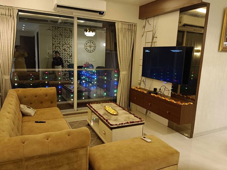 Living Room, balaji-delta-central 2.5 Bedroom 1300 Sq.Ft. Apartment In Kharghar Navi Mumbai 9904847