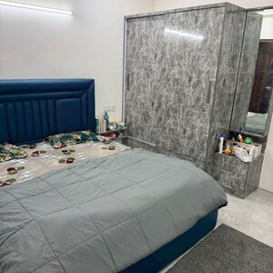 Bedroom in 1 BHK Builder Floor at RWA Residential Society, Mohyal Colony – for Rent