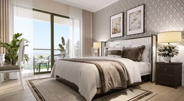 Bedroom in 3.5 BHK Apartment at Sobha Victoria Park, Hennur Road – for Sale