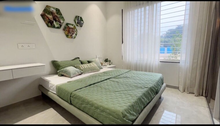 Bedroom, ranawat-aura-waters 3 Bedroom 1100 Sq.Ft. Apartment In Sinhagad Road Pune 9903634