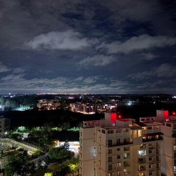 2 BHK Apartment – Exterior View View at Puravankara Palm Beach, Essel Gardens - for Rent