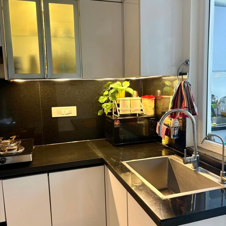 Kitchen, puravankara-palm-beach 2 Bedroom 1232 Sq.Ft. Apartment In Essel Gardens Bangalore 9904909