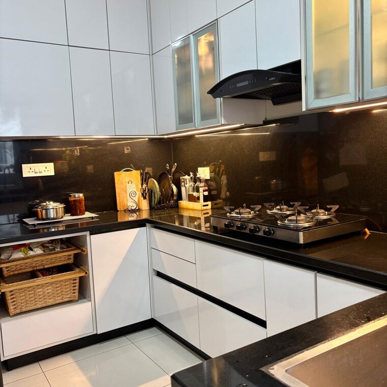 Kitchen, puravankara-palm-beach 2 Bedroom 1232 Sq.Ft. Apartment In Essel Gardens Bangalore 9904909