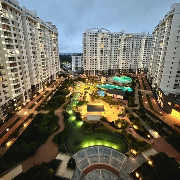 Exterior View, puravankara-palm-beach 2 Bedroom 1232 Sq.Ft. Apartment In Essel Gardens Bangalore 9904909