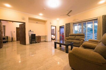 Living Room in 2 BHK Apartment at Habitat Prime, Sector 99a – for Rent