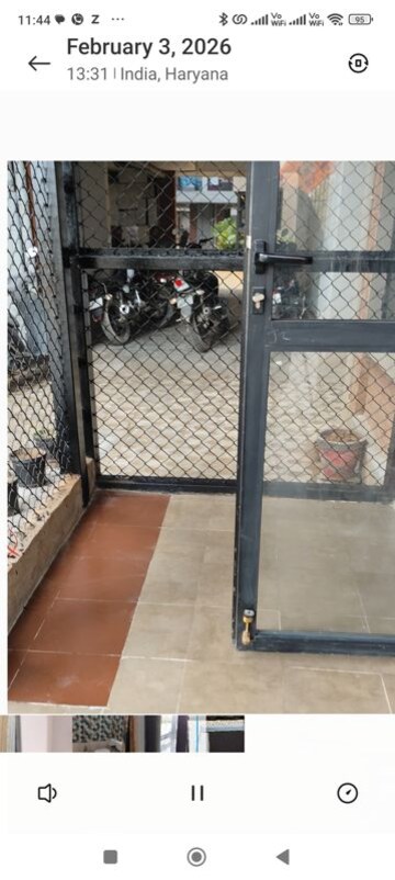 Balcony in 2 BHK Apartment at Arete India Our Homes 3, Sohna Sector 6 – for Rent