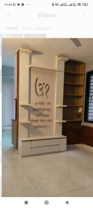 Staircase in 2 BHK Apartment at Arete India Our Homes 3, Sohna Sector 6 – for Rent