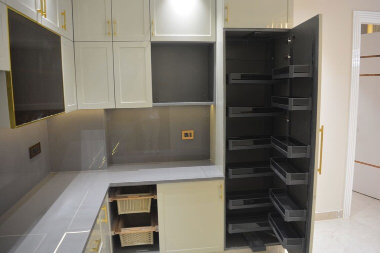 Kitchen, vasundhara sector 3 4 Bedroom 240 Sq.Yd. Builder Floor In Vasundhara Sector 3 Ghaziabad 9888510