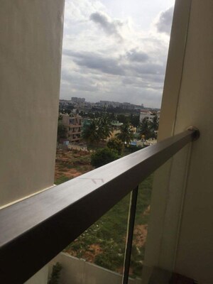 Balcony in 2 BHK Apartment at Arvind Sporcia, Thanisandra – for Rent