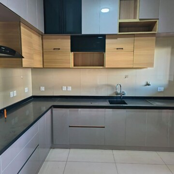 Kitchen in 3 BHK Apartment at Sobha HRC Pristine Bangalore, Amrutahalli – for Rent
