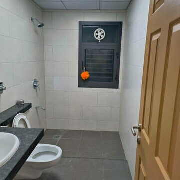 Bathroom in 3 BHK Apartment at Sobha HRC Pristine Bangalore, Amrutahalli – for Rent