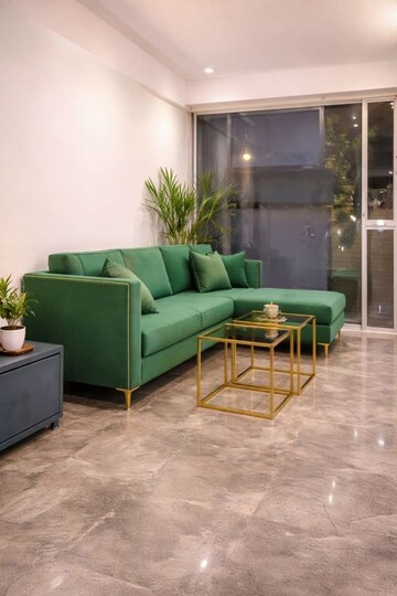 Living Room in 3.5 BHK Builder Floor at DLF New Town Heights I, Sector 90 – for Rent