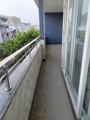 Balcony in 3 BHK Builder Floor at Sector 57 – for Rent