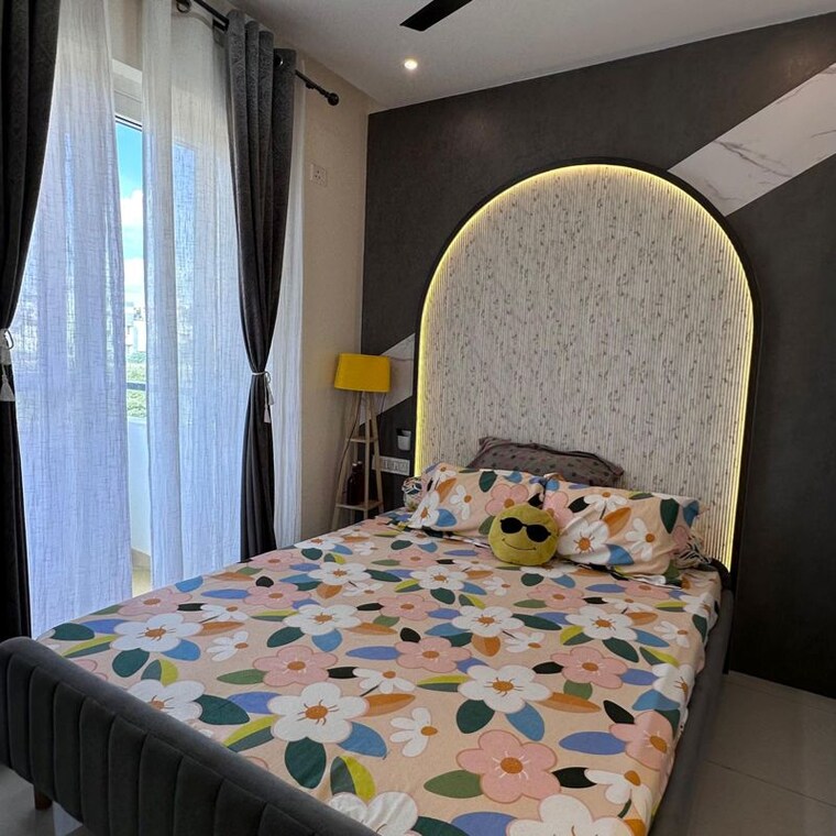 Bedroom, thanisandra 2 Bedroom 1200 Sq.Ft. Apartment In Thanisandra Bangalore 9905195