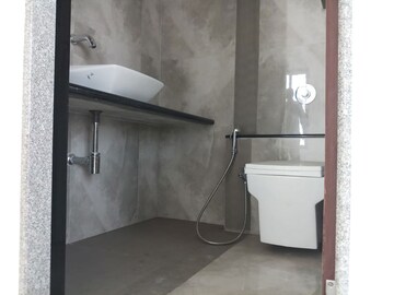 Bathroom in 3 BHK Apartment at MICL Aaradhya One Earth, Ghatkopar East – for Sale