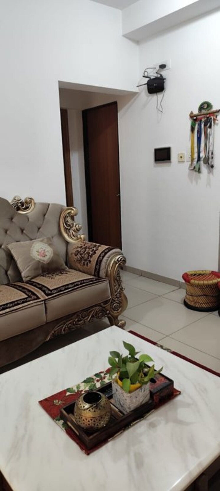 Living Room, the-chatterjee-the-crown-greens 2 Bedroom 750 Sq.Ft. Apartment In Hinjewadi Pune 9905212